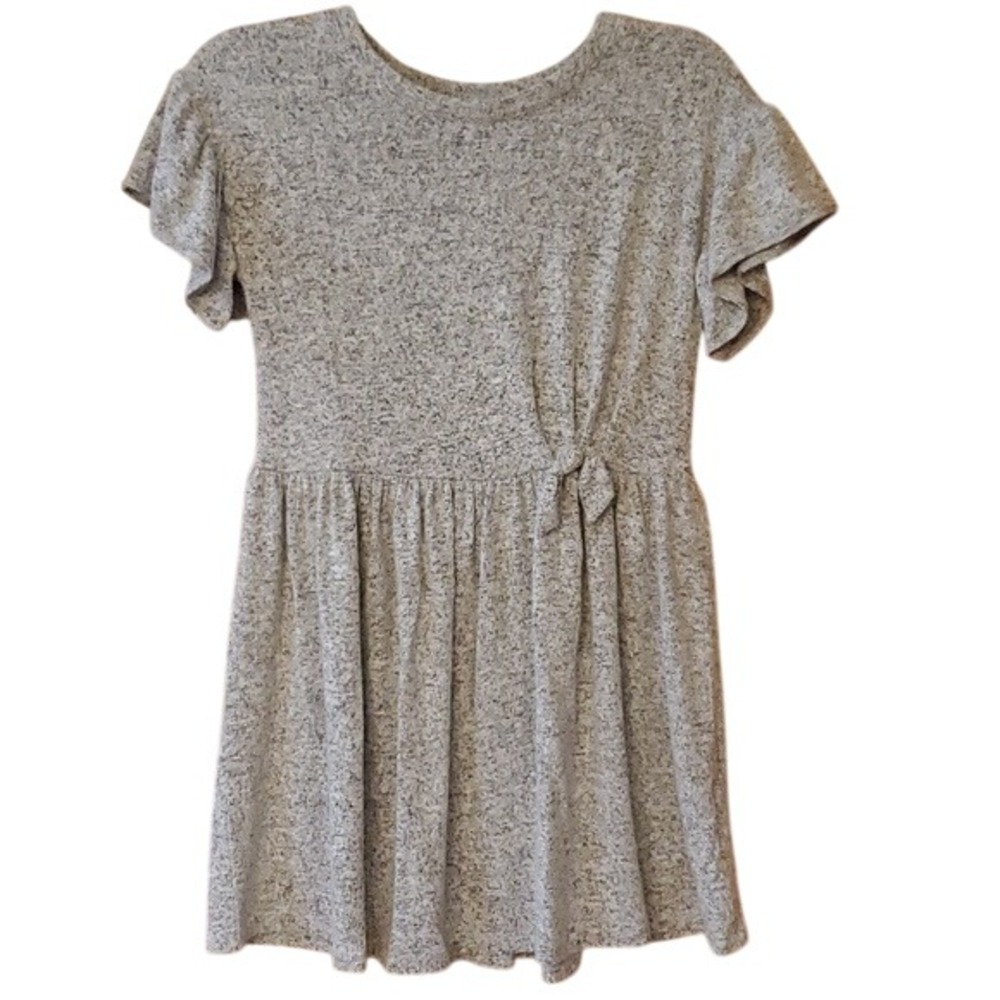 Cat & Jack Heathered Girls Buttery Soft Short Sleeve Dress Size 7-8